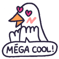 Happy Top Sticker by Eledraws (Eleonore Bem)