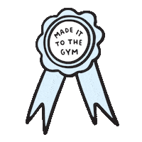 Gym Ribbon Sticker