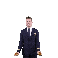 Happy Fun Sticker by Lufthansa Group Communications
