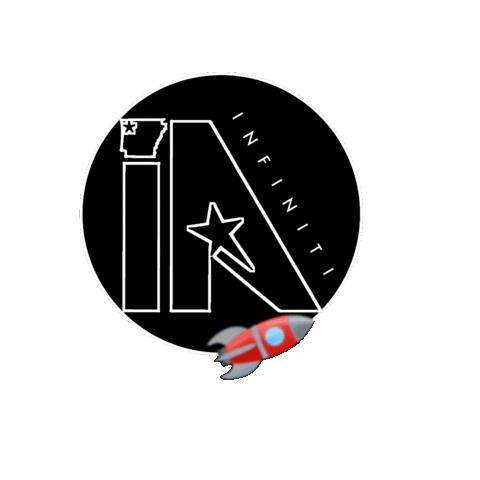 Space Spaceship Sticker by iNFiNiTi  Athletics