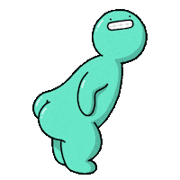 Happy In Your Face Sticker