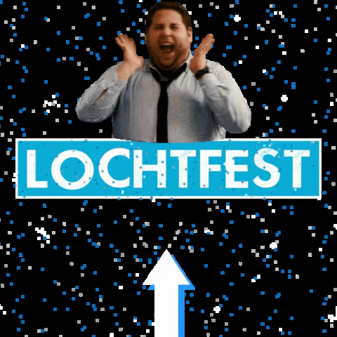 LochtFest party logo festival duffel GIF