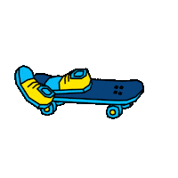 Skate Skating Sticker