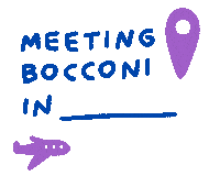 Save The Date Event Sticker by Bocconi University