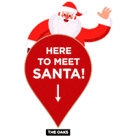 MacerichCorp christmas santa holidays santa claus Sticker