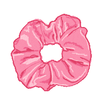 Pink Hair Sticker
