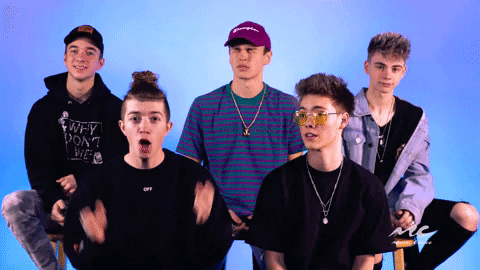 happy freak out GIF by Music Choice