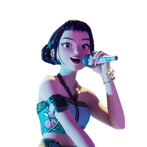 Kpop Demon Hunters Sticker by NETFLIX