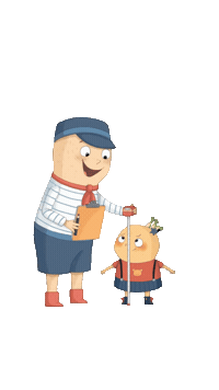 Patates Sticker by Uçan Fil