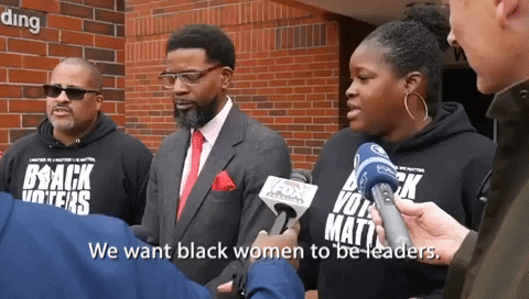 Black Women Voting GIF by Black Voters Matter Fund