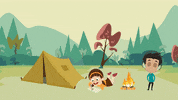 camping university of colorado boulder GIF by Rewire.org