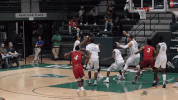 men's basketball GIF by GreenWave