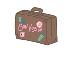 Bon Voyage Fashion Sticker by UZWEI