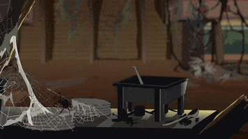 kenny mccormick spider GIF by South Park 
