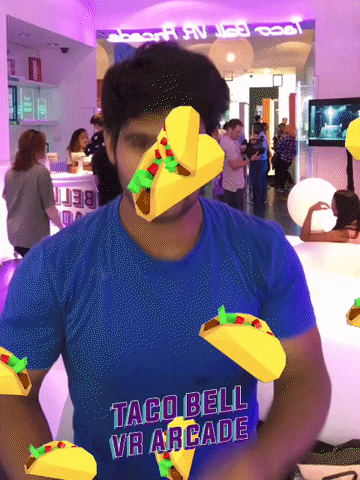 vrarcade GIF by Taco Bell VR Arcade