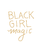 EUMELANIN girl black magic eumelanin Sticker