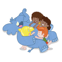 Laugh Love Sticker by Mundo Bita