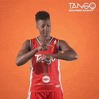 Time Clock GIF by Tango Bourges Basket