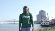 Tulane Rollwave GIF by GreenWave