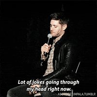 aborddelimpala jensen ackles jokes aborddelimpala GIF