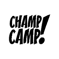 Los Angeles Pow Sticker by Champ Camp