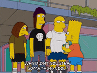 bart simpson dolph starbeam GIF