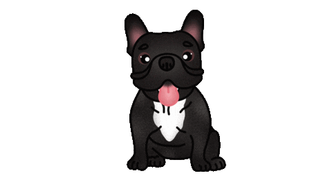 French Bulldog Sticker by zoopeez
