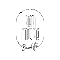 aiamoai aia moai aia moai beach life aia moai beach Sticker