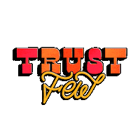 Trust Few Sticker by Kapareha