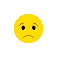 Sad Face Sticker by SWR
