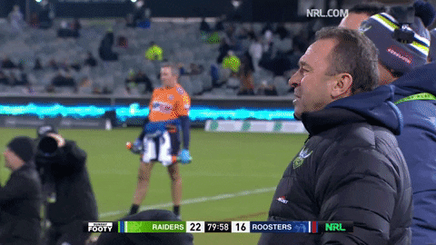 Nrl Greenmachine GIF by Canberra Raiders