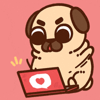 GIF by Puglie Pug