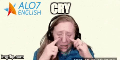 sad cry GIF by ALO7.com