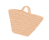 LaBasketry travel beach vacation holidays Sticker