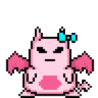 Angry 8Bit Sticker