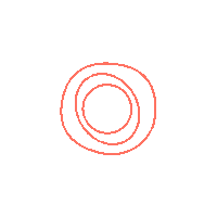 Circle Squiggle Sticker by yesHEis