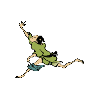 japonicagraphic child ukiyoe japonica graphic Sticker