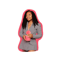 Pink Smile Sticker by That's Besties