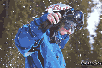 slow motion snow GIF by Cheezburger