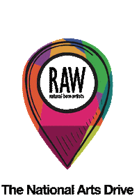 rawnaturalbornartists art artshow supportlocalart rawartists Sticker