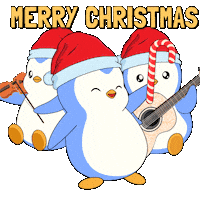 Merry Christmas Sticker by Pudgy Penguins