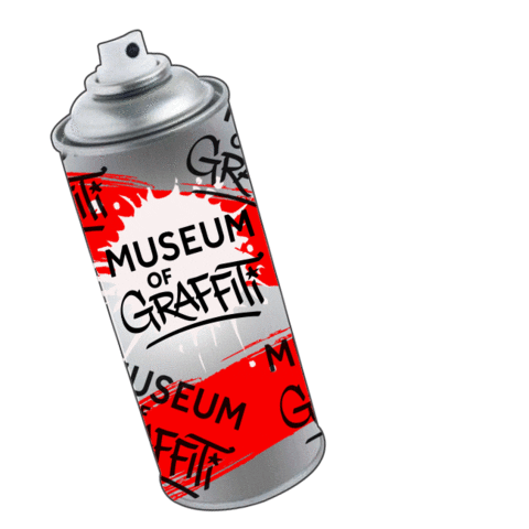 Museumofgraffiti Museum Graffiti Spraypaint Spray Can Spraycan Sticker by Museum of Graffiti