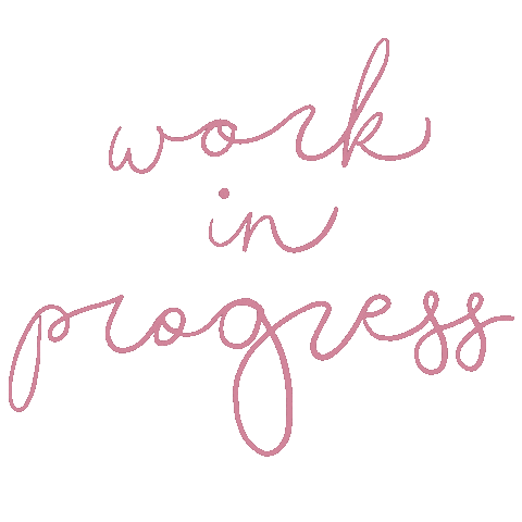 Working Work In Progress Sticker