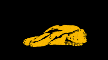 sophielegrelle animation black yellow children GIF