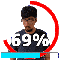 69 Bar Sticker