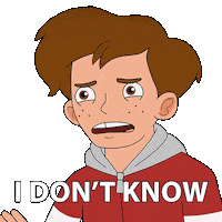 Ben I Dont Know Sticker by NETFLIX