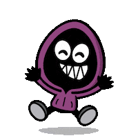 Happy Jump Sticker by Naeleck