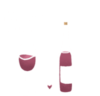 Wine Drinking Sticker
