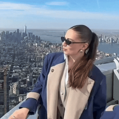 Happy New York GIF by Empire State Building