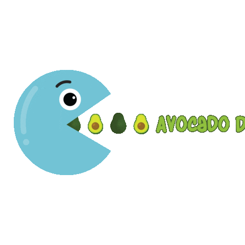 Day Avocado Sticker by Keto-Mojo